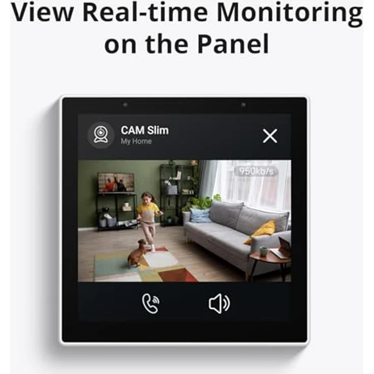Sonoff NSPanel86PW, Smart Home Hub mit WiFi und Zigbee Unterstützung, Weiss – Bild 6