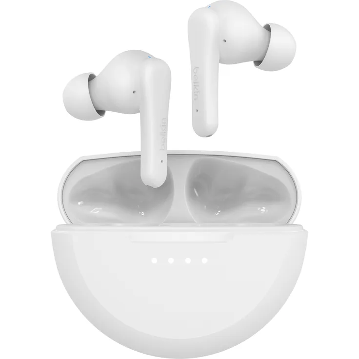 Belkin SoundForm Rhythm Kopfhörer Kabellos im Ohr Anrufe/Musik Mikro-USB Bluetooth Weiß