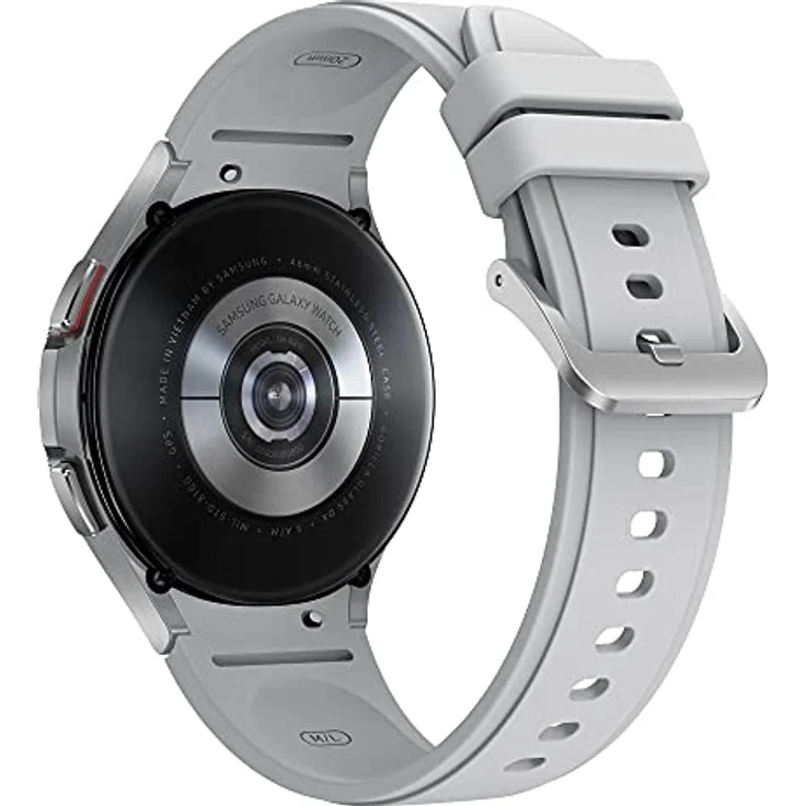 Samsung Galaxy Watch4 Classic 46mm Version EU, Smartwatch mit wassergeschütztem Edelstahlgehäuse – Bild 2