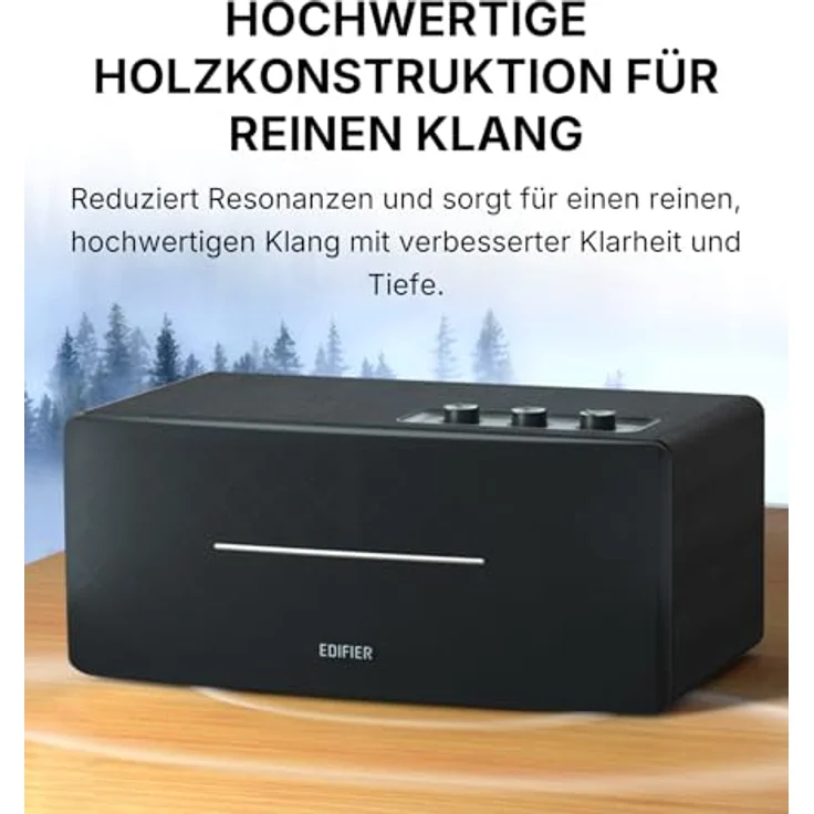 Edifier Aktivboxen D12 2.0 schwarz Bluetooth – Bild 5