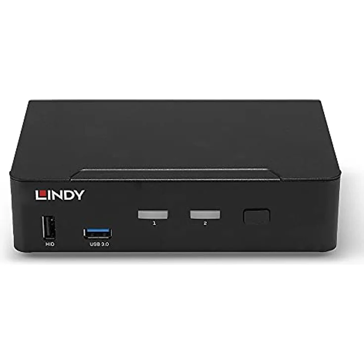 LINDY 39312 2 Port KVM Switch, DisplayPort 1.4, USB 3.0 & Audio – Bild 3