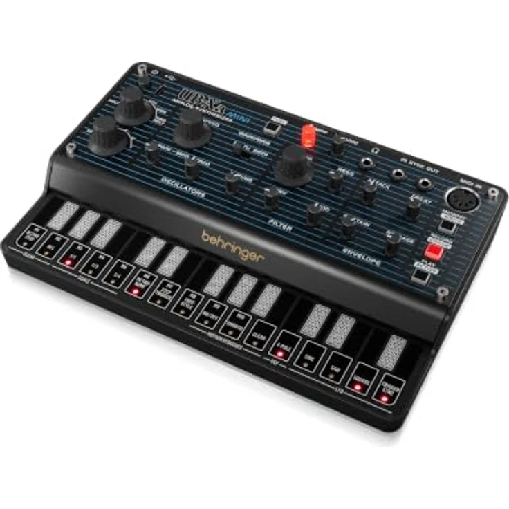 Behringer UB-Xa Mini Synthesizer, Analog Synthesizer mit 3 Stimmen, Ringmodulator und 27-Tasten-Kapazitives Keyboard – Bild 3