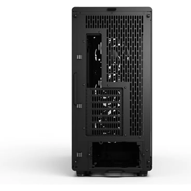 Fractal Design North XL Momentum Black, PC-Gaming-Gehäuse mit Glas-Seitenfenster, Front aus echtem geschwärztem Eichenholz, drei 14" Momentum-Lüfter, ATX-/E-ATX Unterstützung – Bild 4