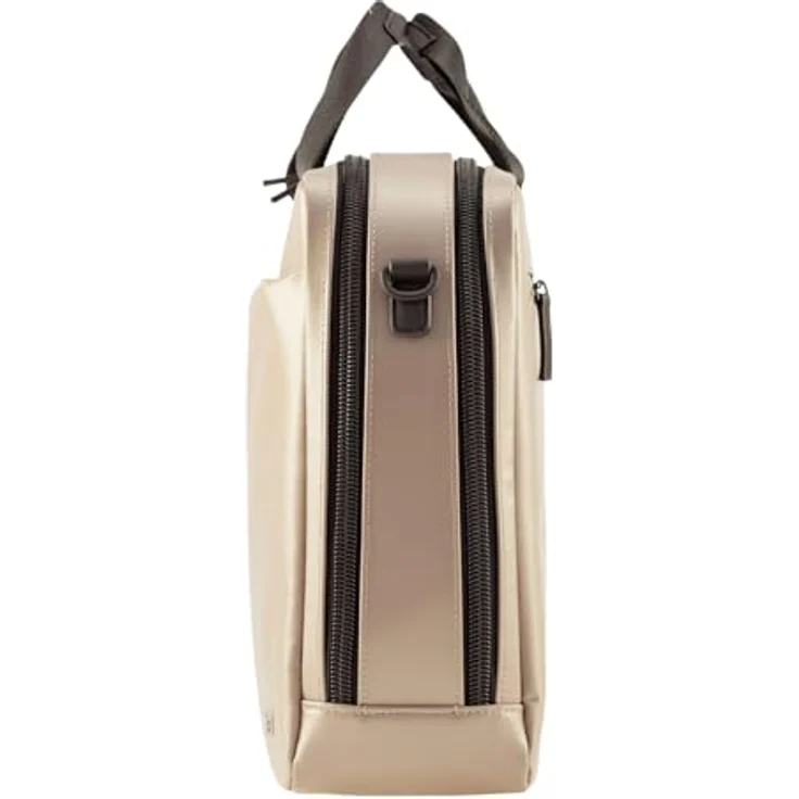 Jost Tolja Aktentasche 38 cm, mit Laptopfach, grau, 100% Polyurethan – Bild 3