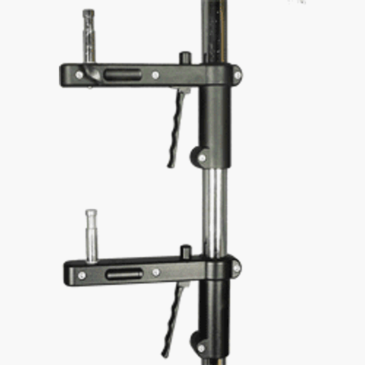 Walimex pro Roll-Stativ, 223cm, mit 2 Klemmhaltern – Bild 10