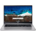 Acer CB317-1H Full HD Laptop IPS N4500 8GB/128GB ChromeOS Chromebook (17,3 Zoll, Grau, Intel Celeron N4500, Intel UHD Graphics 600, Webcam)