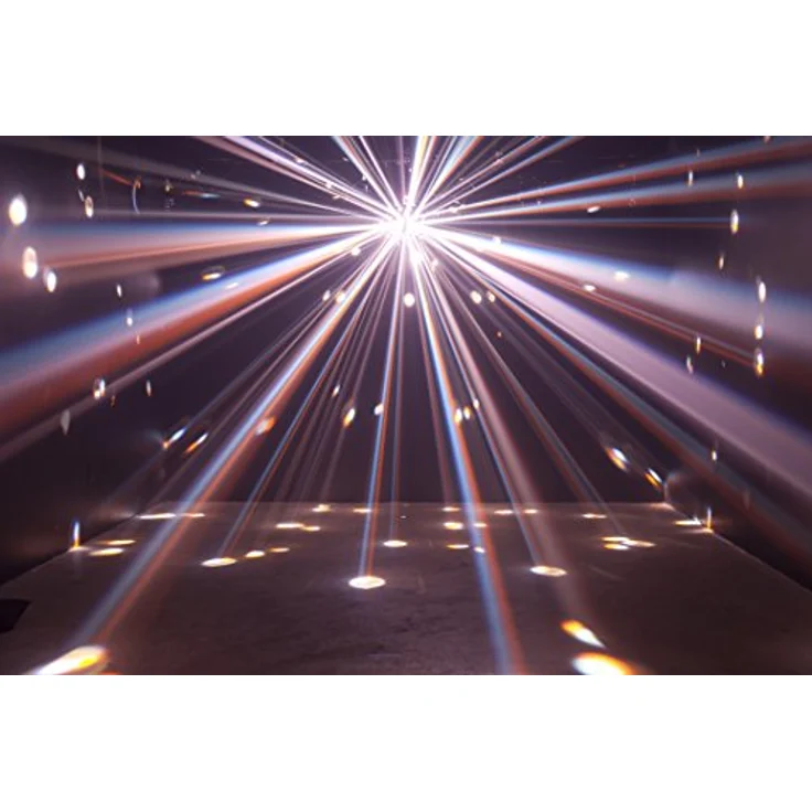 American DJ Starburst Spiegelkugeleffekt mit 5x15W RGBW Yellow Pink LED – Bild 4