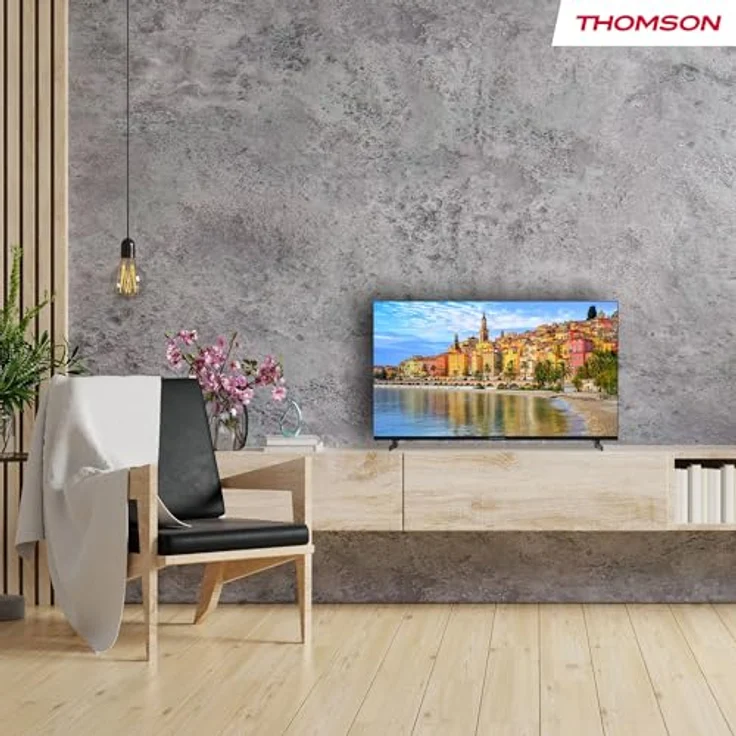 Thomson 40 Zoll (101 cm) Google TV HD Triple Tuner Smart TV mit Sprachsteuerung – 40FG2S14 – Rahmenloses Design, beleuchtete Fernbedienung – Bild 5