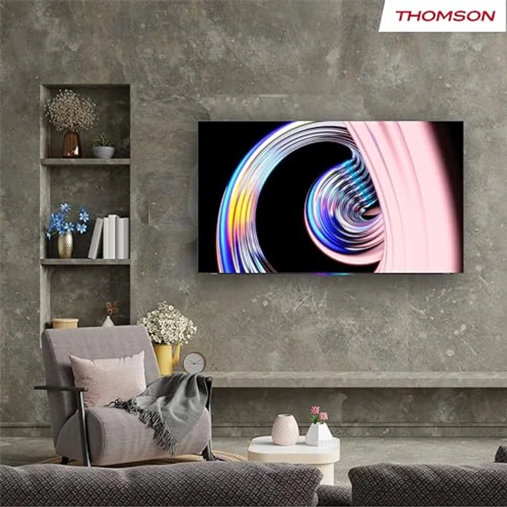 Thomson 55 Zoll (139 cm) OLED 4K UHD Google TV Sprachsteuerung Triple Tuner Smart TV - 55OG8S24-2024 – Bild 6