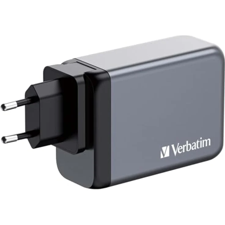 Verbatim GNC-240 GaN Charger 4 Port 240W USB A/C (EU/UK/US), Schwarz - Schnellladefunktion, Sicherheitsfunktionen, vielseitige Schnittstellen – Bild 2