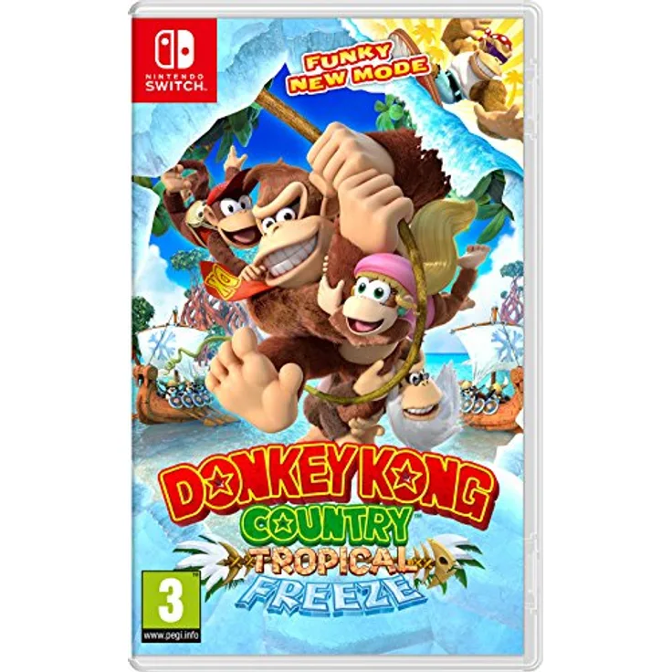 Donkey Kong Country: Tropical Freeze – Import Englisch, spielbar auf Französisch