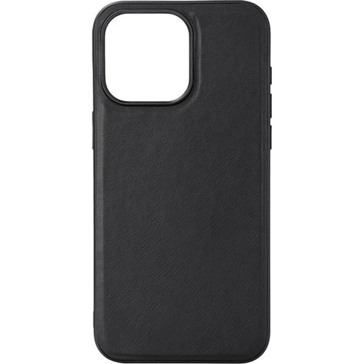 Buffalo Handy-Schutzhülle Leather Magseries Schwarz für iPhone 15 Pro Max, 17 cm (6.7)