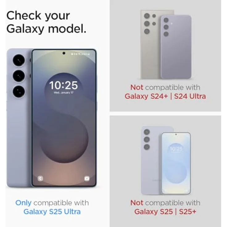 Spigen Galaxy S25 Ultra Glas Displayschutzfolie, 2 Stück, kratz- und bruchsicher mit blasenfreier Installation – Bild 2