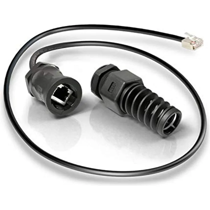 QRJ45-L - QuRJ45-L - IP68 RJ-45-Steckeradapter für den Außenbereich 380mm