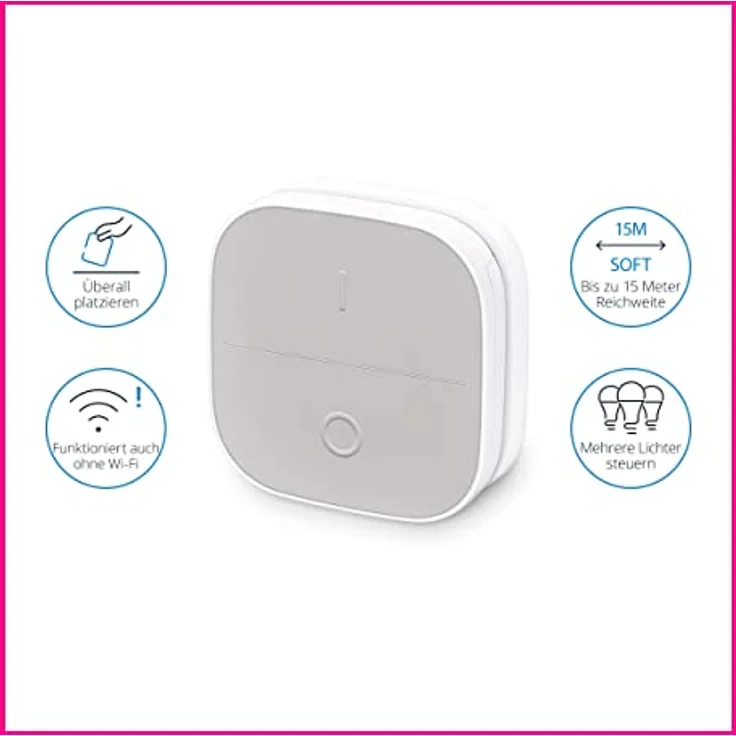 WiZ Smart Button, Steuerung von WiZ Lampen und Leuchten, Zubehör – Bild 2