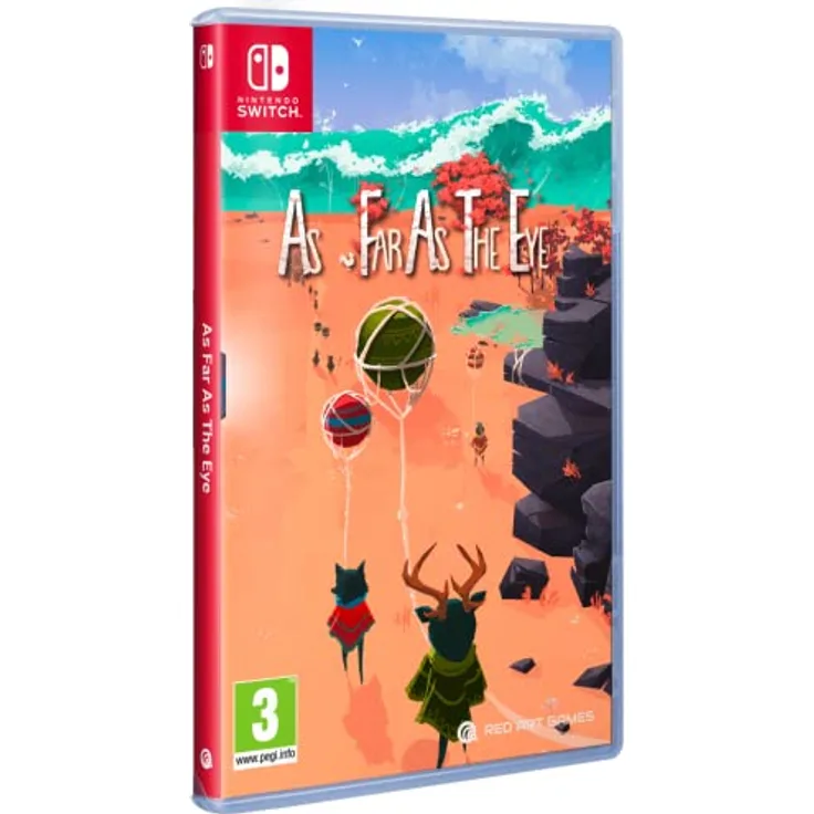 Red Art Games As Far As The Eye, Nintendo Switch Spiel mit einzigartigem Gameplay