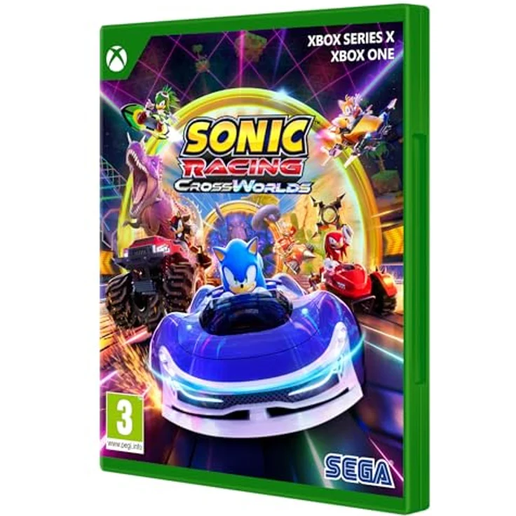 SEGA Sonic Racing: CrossWorlds, Xbox Series X Spiel mit 45 Fahrzeugen, inkl. Vorbesteller-Charakter Werehog und 23 Power-Ups – Bild 3