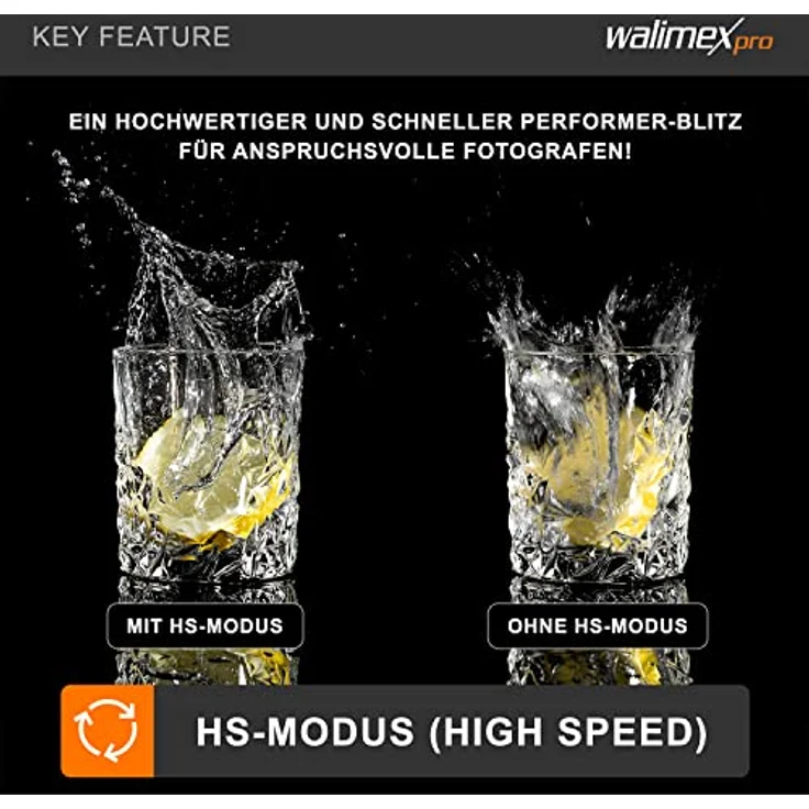 Walimex pro Campaigner 600 HS Set Single, Studioblitz mit 600 Ws und Hs-Modus, Aluminium-Finish – Bild 3