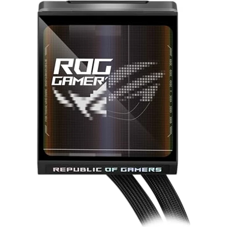 ASUS ROG STRIX LC IV 360 ARGB, All-in-One Flüssig-CPU-Wasserkühlung mit 5,08" IPS-Display und Dreifach-ARGB-Lüftern – Bild 3
