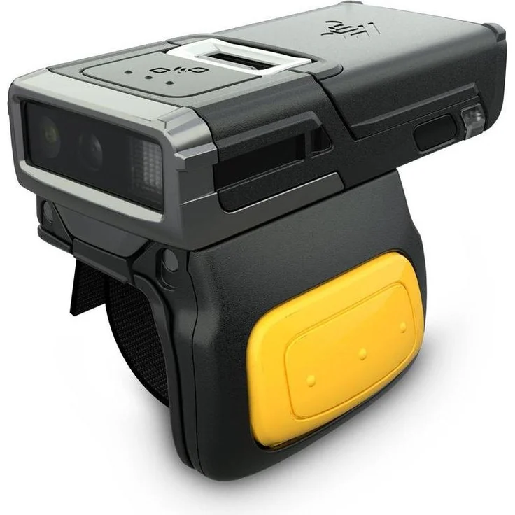Zebra RS5100 Ring Scanner SE4710, Kabelloser 1D/2D Barcode-Scanner mit IP65 Schutz, Schwarz
