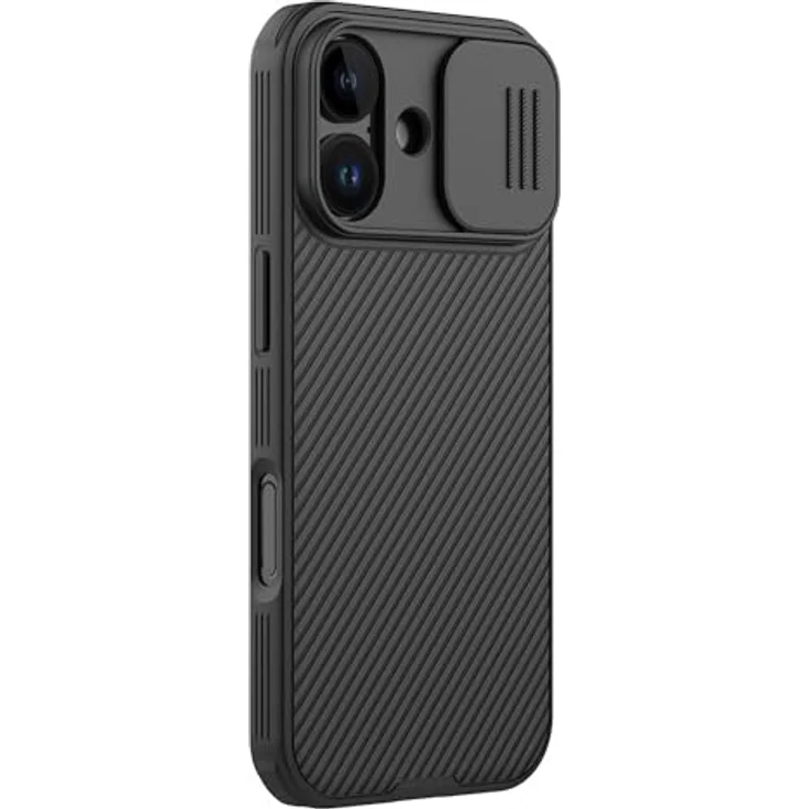 Nillkin CamShield PRO Magnetic Back Cover für Apple iPhone 17, Robustes Protection Case mit innovativem Kameraschützer, Schwarz – Bild 1