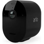Arlo Pro 5 WLAN Überwachungskamera aussen, 2K UHD, Schwarz, Verbesserte Farbnachtsicht, 160° Blickwinkel, 2-Wege Audio, mit 30-tägigem Arlo Secure Plan Testzeitraum