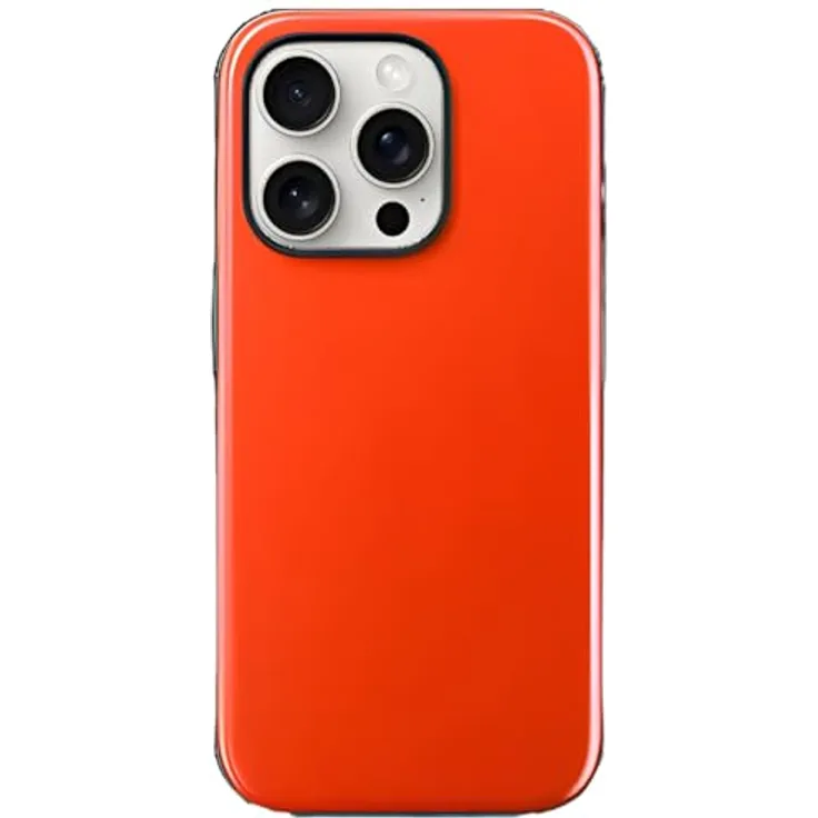 NOMAD - Sport Case - iPhone 16 Pro | Magma - Stoßdämpfendes TPU, Griffig, Magsafe