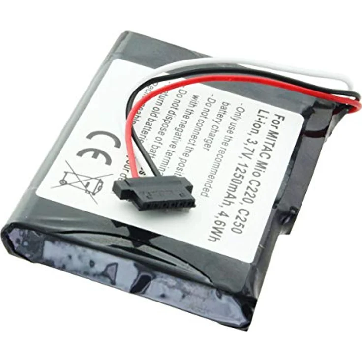 AccuCell Akku kompatibel mit Mitac Mio E4MT081202B12, langlebig und leistungsstark – Bild 4