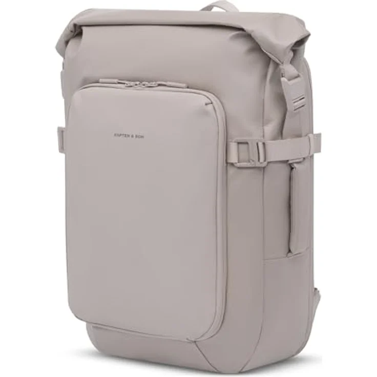 Kapten & Son Lisbon Pro Backpack 26L, Rucksack mit Laptopfach bis 16 Zoll, wasserfest, muted rose altrosa – Bild 2