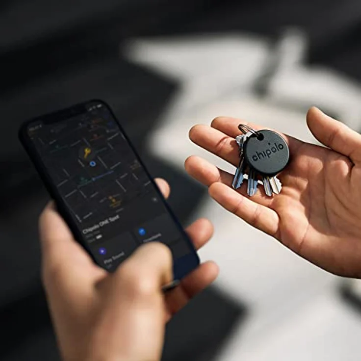 Chipolo One-Punkt-Finder, Schwarz - Bluetooth Liokalisierer – Bild 4