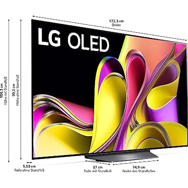LG OLED77B39LA TV 195 cm (77 Zoll) OLED Fernseher (Dolby Atmos, Filmmaker Mode, 120 Hz) [Modelljahr 2023] – Bild 3