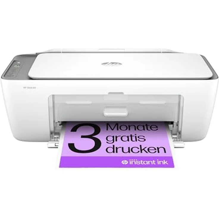 HP DeskJet 2820e Multifunktionsdrucker, 3 Monate gratis drucken mit HP Instant Ink inklusive, Drucker, Scanner, Kopierer, WLAN – Bild 1