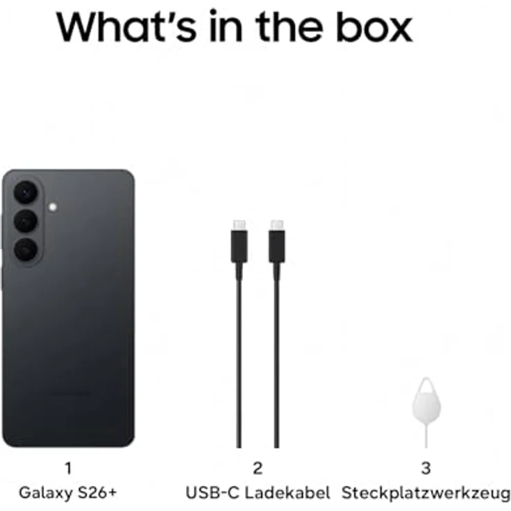 Samsung Galaxy S26+ AI Smartphone, Android-Handy ohne Vertrag, 512 GB Speicher, Black – Bild 8