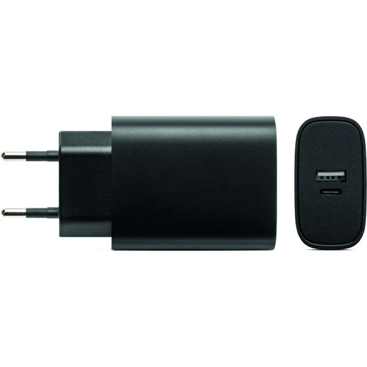 GYS USB-LADEGERÄT 15W, USB-A und USB-C Ladegerät mit 15 W Ausgangsleistung, schwarz