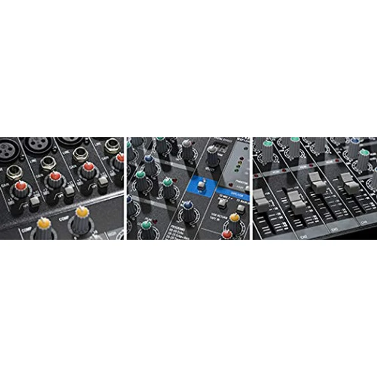 Samson MXP124FX MixPad 12-Kanal Live Mischpult - Live Mixer - inkl. Effektgerät – Bild 4