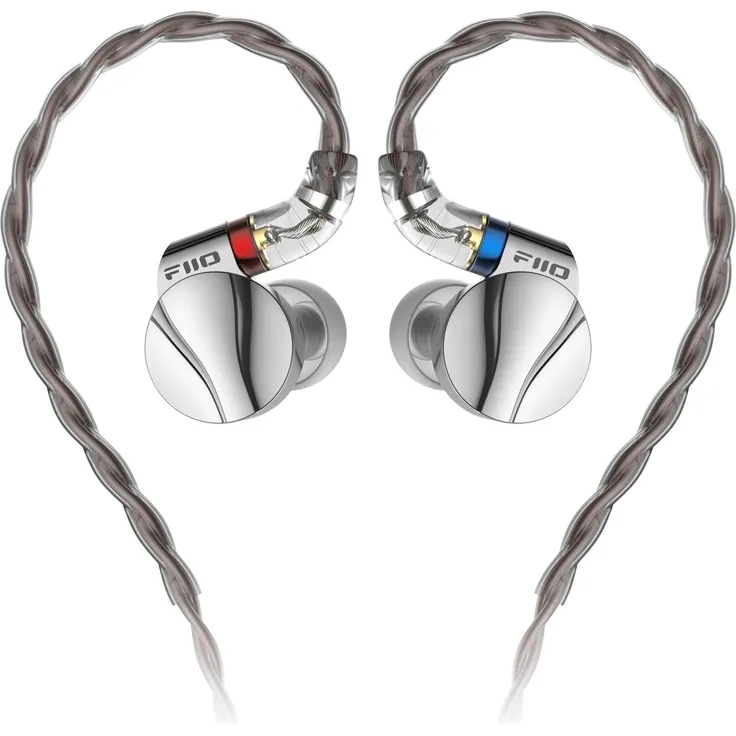 FiiO FD15, Kabelgebundene Kopfhörer mit 13,8-mm-Treiber und Magnalium-Membran, Silber