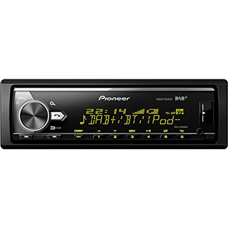 Pioneer MVH-X580DAB, 1DIN Autoradio mit DAB+ , RGB , deutsche Menüführung , Bluetooth , USB , AUX-Eingang , iPod/iPhone-Direktsteuerung , Freisprecheinrichtung , Smart Sync – Bild 1