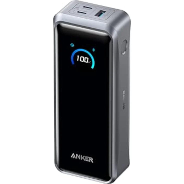 Anker Prime Powerbank 26250mAh, tragbares Ladegerät mit 300W Ausgang, 3 Ports, bidirektionales Laden, App-Steuerung, TSA-zugelassen für MacBook und iPhone 16/17-Serie – Bild 1