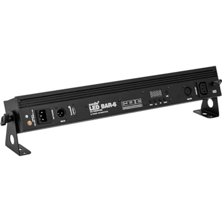 Eurolite LED BAR-6 QCL RGB+WW, LED Scheinwerfer mit DMX-Steuerung, 14 Watt, Innen- und Außeneinsatz, robustes Gehäuse – Bild 6