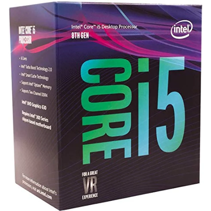 Intel Core i5-8400, 6 Kerne (6 Threads), 2,8 - 4 GHz, Boxed (BX80684I58400) – Bild 2