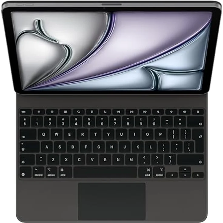 Apple Magic Keyboard für iPad Air 13-Zoll M3, elegantes Design mit haptischem Trackpad und USB-C Anschluss – Bild 2