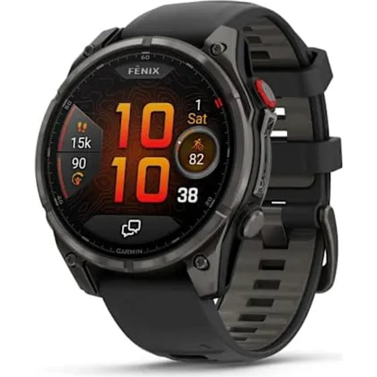 Garmin Fenix 8 Pro (47 mm, 4G), Multisport-Smartwatch mit inReach-Technologie und SOS-Notruf-Funktion – Bild 4
