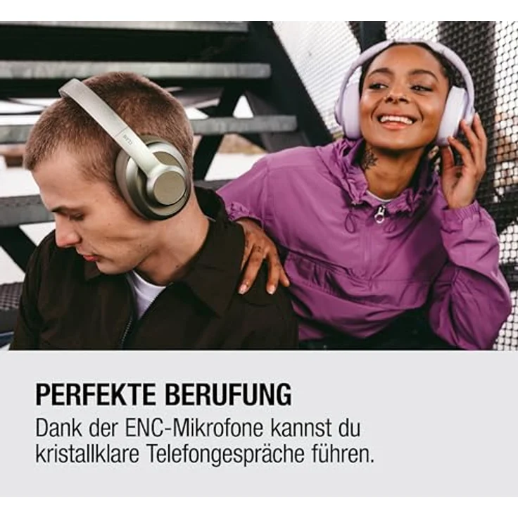 Fresh n Rebel Clam Ace 2, Over Ear Bluetooth Kopfhörer mit 100 h Laufzeit, grau, versandkostenfrei – Bild 6