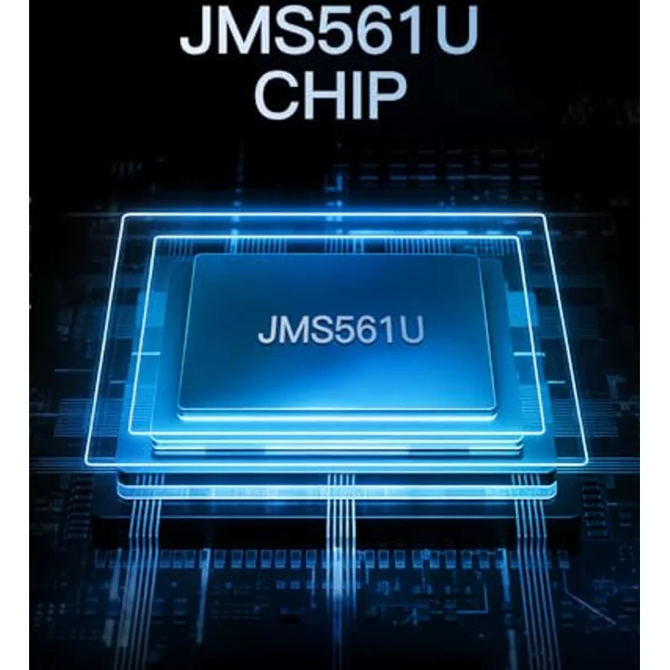 Inateck RGB SATA zu USB 3.0 Festplatten Docking Station mit Offline-Klonfunktion, für 2.5 und 3.5 Zoll SATA HDD und SSD, unterstützt UASP, SA02004, RGB-Beleuchtung, Hochgeschwindigkeits-Übertragung – Bild 4