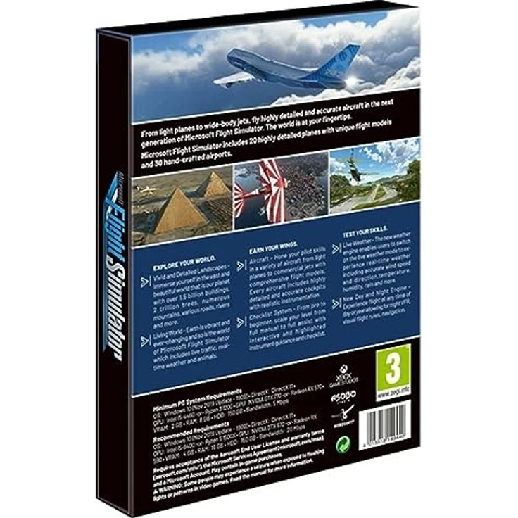Microsoft Flugsimulator 2020 - Standard Edition (Windows 10) - Hochdetaillierte Flugzeuge, 2 Millionen Städte, Live-Echtzeit-Wetter – Bild 4
