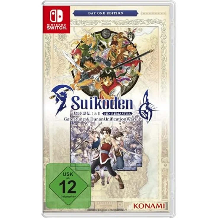 KONAMI Suikoden 1 & 2 HD Remaster: Day 1 - Switch, RPG-Sammlung mit Qualitätsverbesserungen und visuellen Effekten – Bild 1
