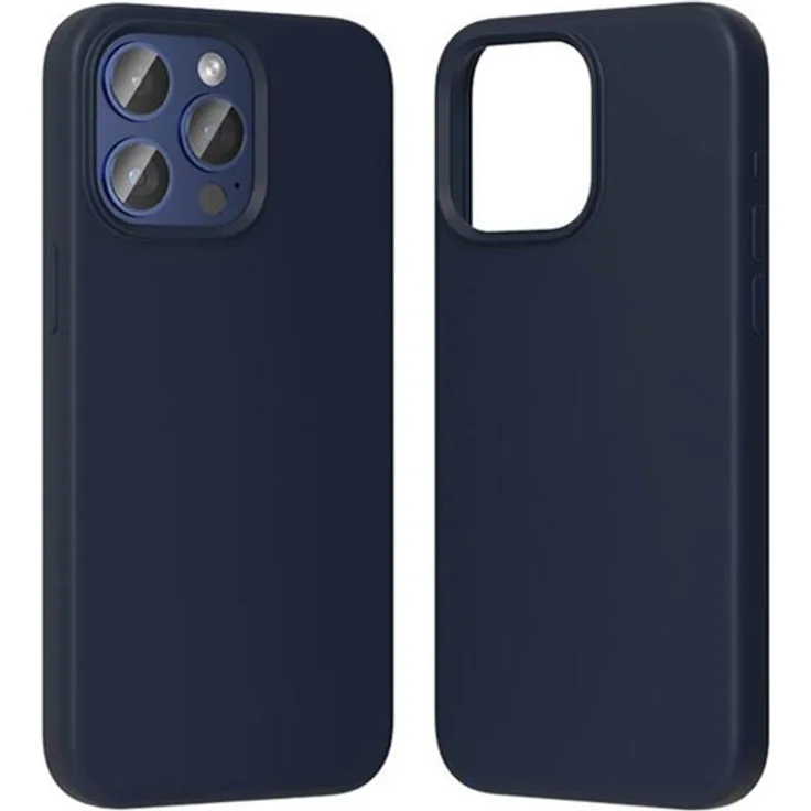 Vention KUFL0-40 Silikonhülle für iPhone 15 Pro Max, blau, 17 cm (6.7 Zoll) Schutzhülle