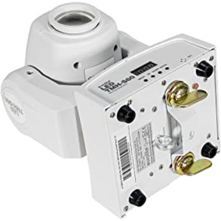 EUROLITE LED TMH-S60 Moving-Head Spot ws | Kompakter Moving-Head-Spot mit 60-W-LED, Gobos, Farbrad und weißem Gehäuse – Bild 4