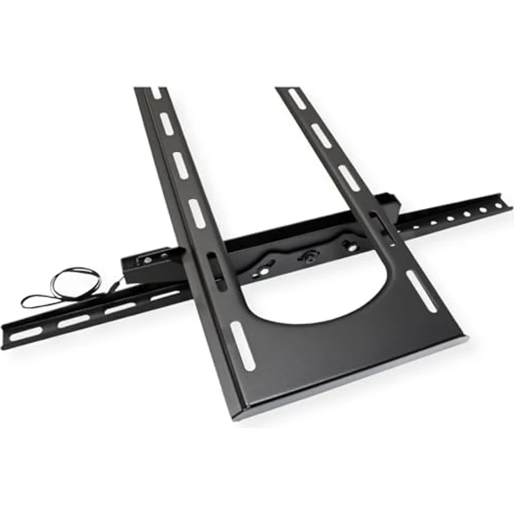VALUE TV-Wandhalterung, 80 mm Wandabstand, neigbar, 304,8cm/120", 120kg, schwarz – Bild 4