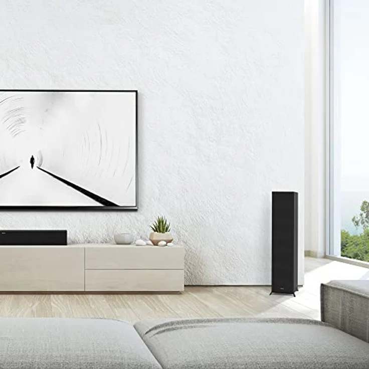 Klipsch Reference Premiere RP-6000F II Standlautsprecher mit größerem 90° x 90° Hybrid-Tractrix-Hupe, Dolby Atmos, Ebenholz – Bild 4